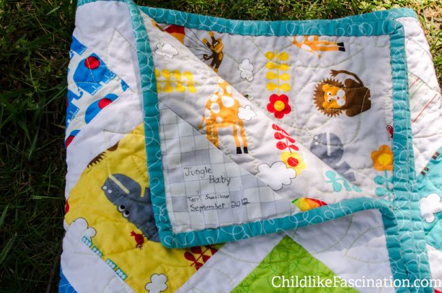 Jungle Baby Quilt