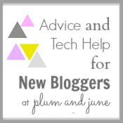 Advide & Tech help for new Quilt Bloggers @