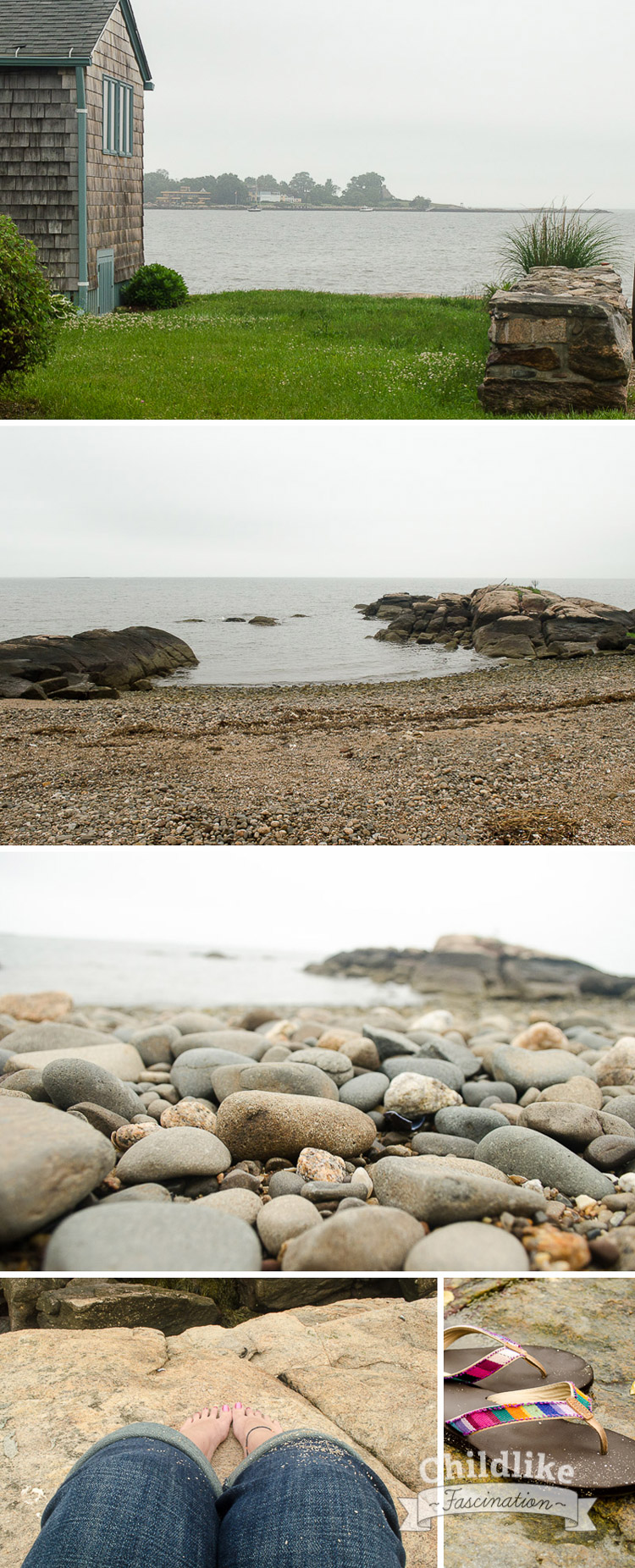 Photos from Rocky Beach on the Coast of Connecticut