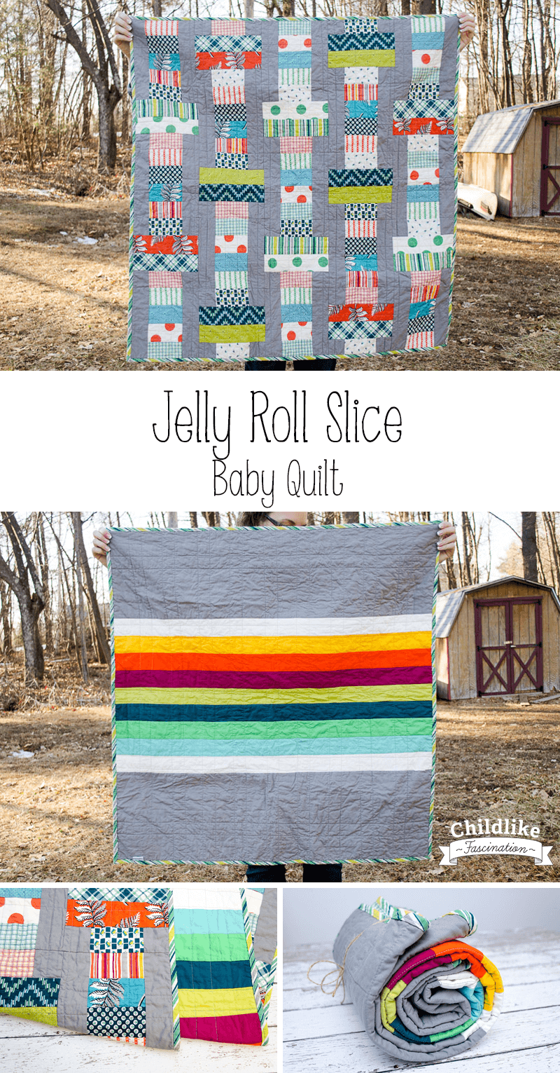 Jelly Roll Slice a free pattern from the Fat Quarter Shop