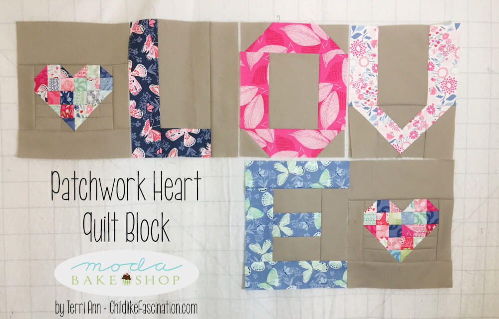 Love Spell it with Moda and Patchwork Heart